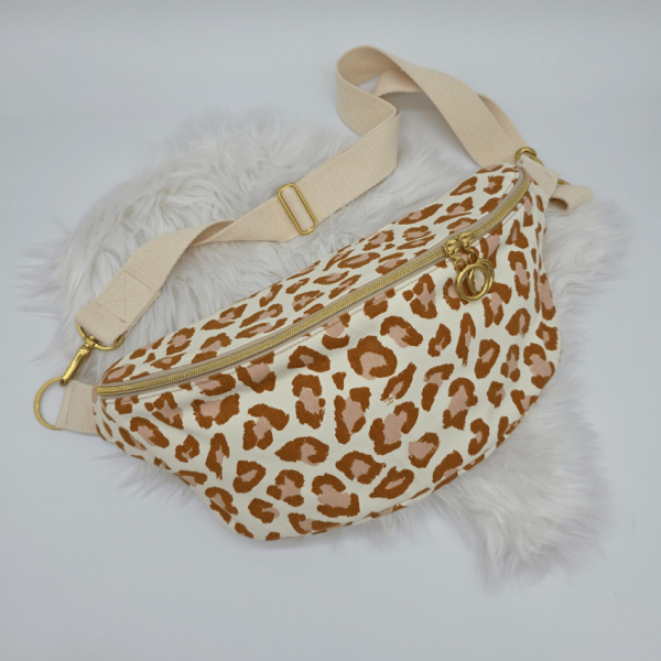 Bauchladen - Leony - Beige Braun - Groß